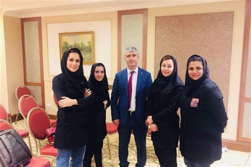 First Iranian Women Referees in Wrestling